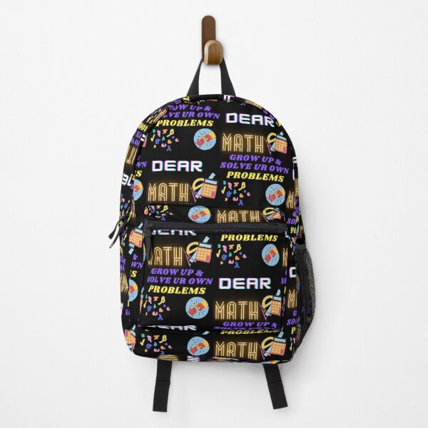 Item preview, dear math grow up and solve your own problem designed and sold by sarina G.