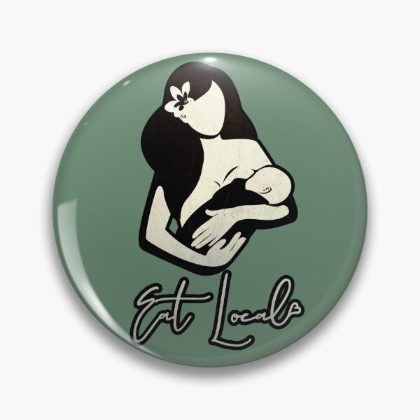 Item preview, Eat Local Hawaii Mama Breastfeeding Baby Love Design designed and sold by modernfamgear.