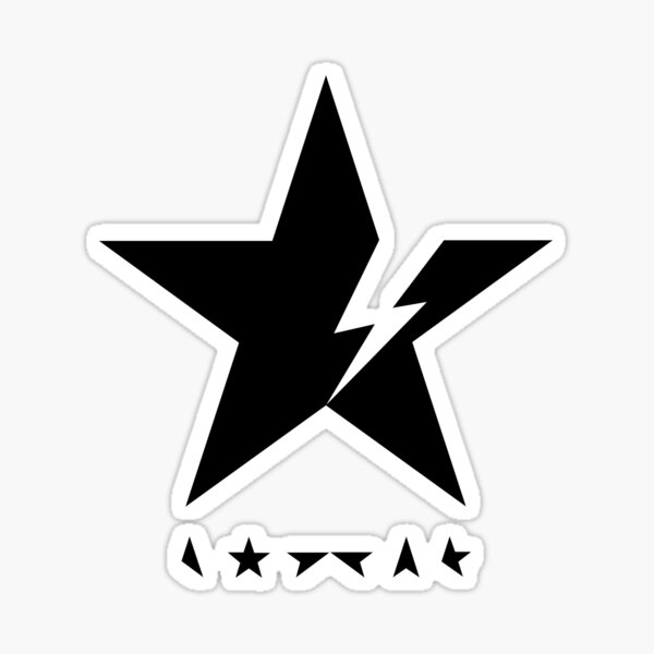 Sticker Blackstar Redbubble