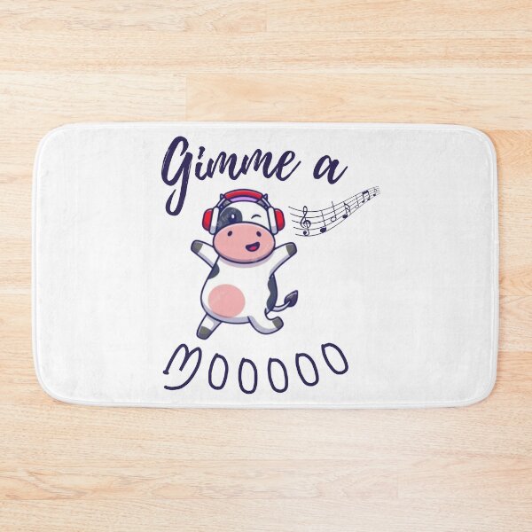Item preview, Gimme a moooo |  cute cow sticker designed and sold by Canfy Girl.