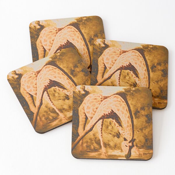 Item preview, Tinga Tinga Lonely Giraffe designed and sold by Nujabes2010.