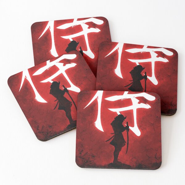Item preview, Samurai On Red designed and sold by Nikita Abakumov.
