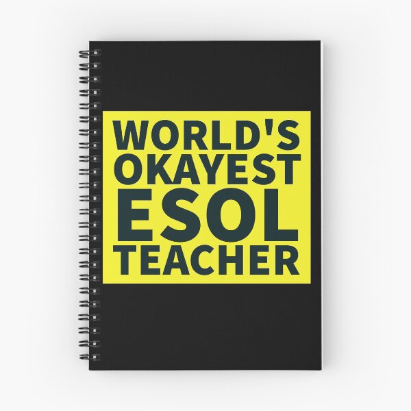 Item preview, World's Okayest ESOL Teacher | ELL, ESL,TESOL,TEFL Teachers designed and sold by The-ItemShop.