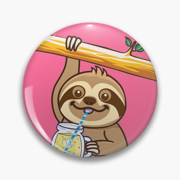 Item preview, Cute Sloth Lemonade designed and sold by plushism.