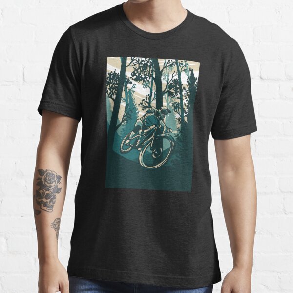 mountain biker t shirt