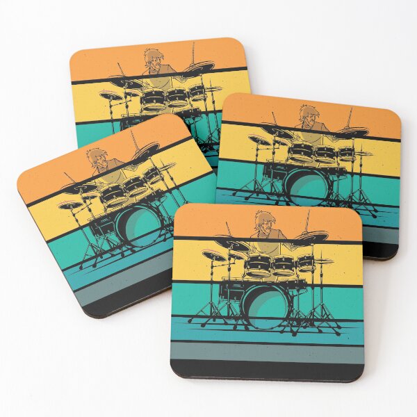 Item preview, Drummer Retro Drums Vintage designed and sold by MarcelSantos.