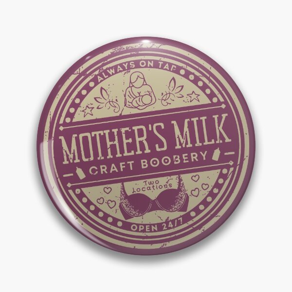 Item preview, Mothers Milk Craft Boobery Funny Breastfeeding Brewery Pun Design designed and sold by modernfamgear.