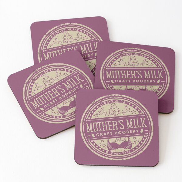 Item preview, Mothers Milk Craft Boobery Funny Breastfeeding Brewery Pun Design designed and sold by modernfamgear.