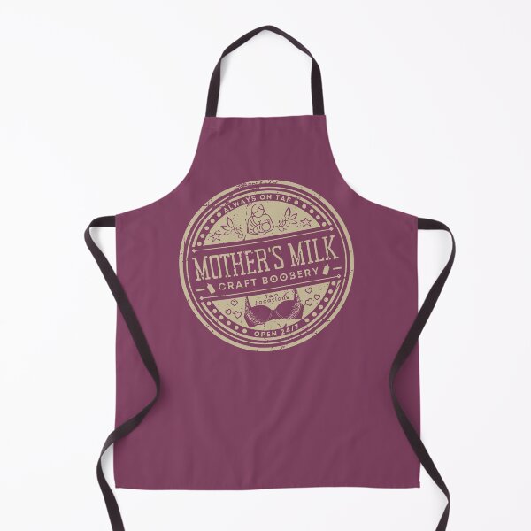 Item preview, Mothers Milk Craft Boobery Funny Breastfeeding Brewery Pun Design designed and sold by modernfamgear.