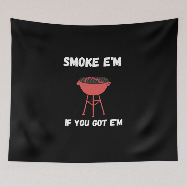 Item preview, Funny BBQ Meat Smoking Shirt Summer Grilling T-Shirt designed and sold by 77ART.