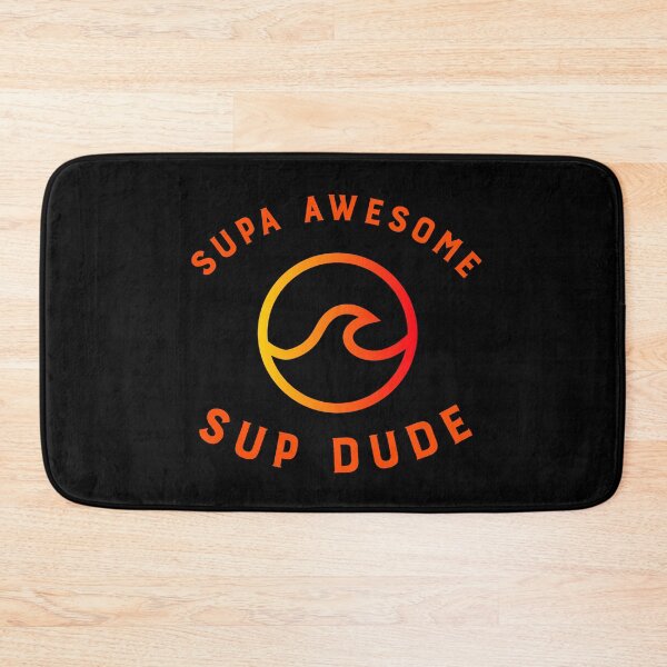 Item preview, Cool Supa Awesome SUP Dude Stand Up Paddling Design designed and sold by JJWilsonTees.