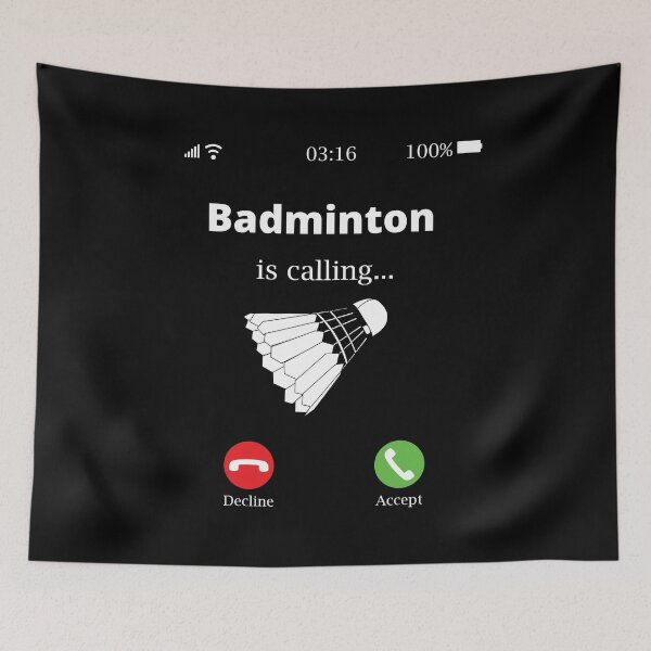 Item preview, Badminton is calling  designed and sold by Naamira.