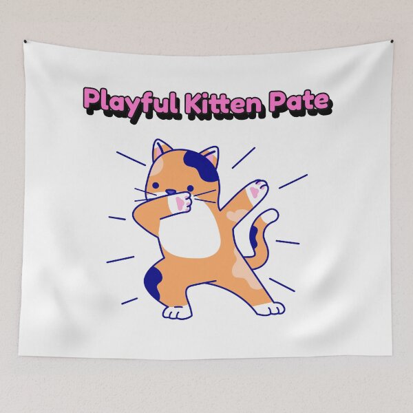 Item preview, The King Of “Playful Kitten Pate 39” designed and sold by KingOfSeoulSHOP.