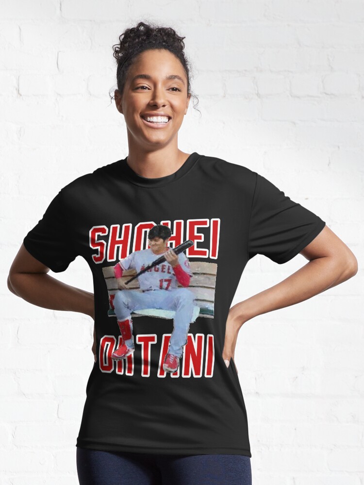 OHTANI 17 for Red Base Active T-Shirt for Sale by DAEWI PARK