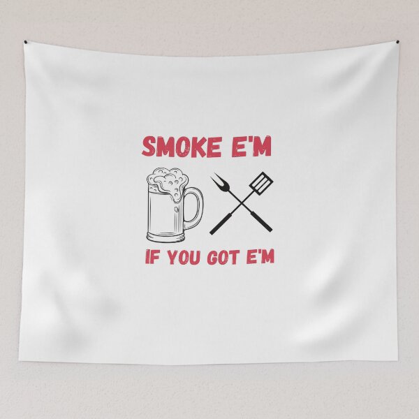 Item preview,   Funny BBQ Meat Smoking Shirt Summer Grilling T-Shirt designed and sold by 77ART.