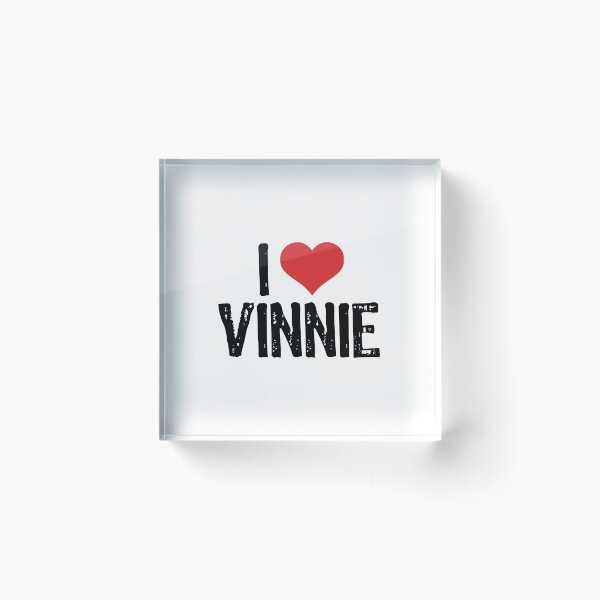 Item preview, I Love Vinnie designed and sold by The "I Love Everything" Shop.