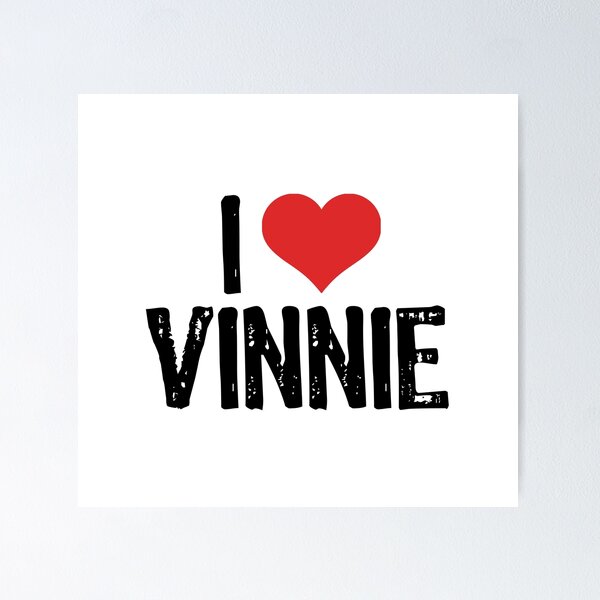 Artikelvorschau, Ich liebe Vinnie entworfen und verkauft von The "I Love Everything" Shop.