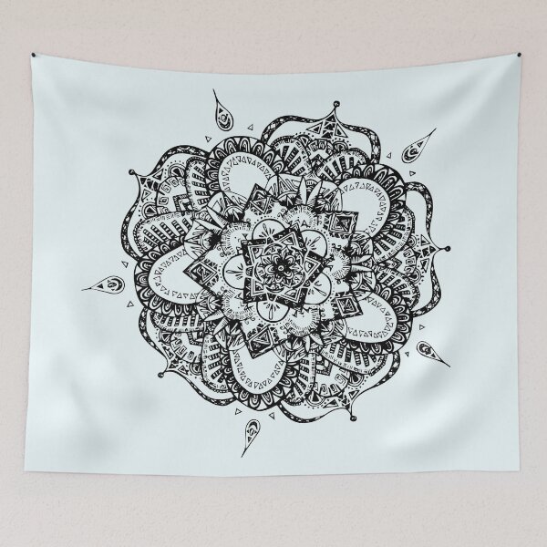 Item preview, White and Gray Mandala designed and sold by marika6.