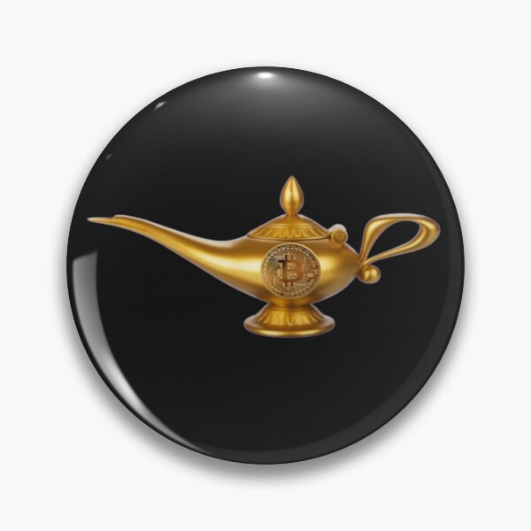 Item preview, Magic lamp bitcoin designed and sold by czavonarola.