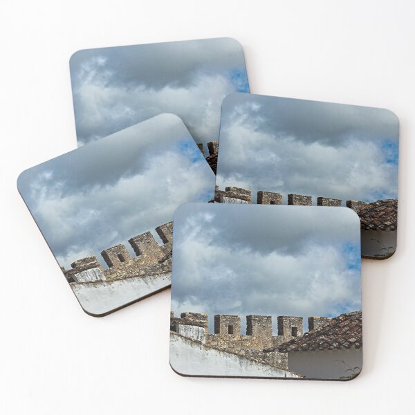 Item preview, Medieval City Fortress Wall Roofs, Obidos Portugal designed and sold by worldways.