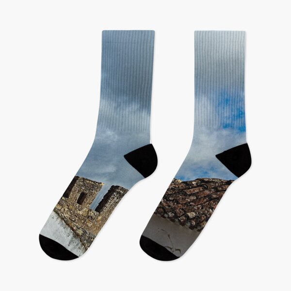 Item preview, Medieval City Fortress Wall Roofs, Obidos Portugal designed and sold by worldways.