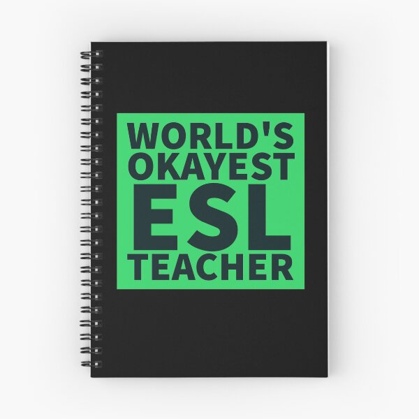 Item preview, World's Okayest ESL Teacher | ELL, ESOL,TESOL,TEFL Teachers designed and sold by The-ItemShop.
