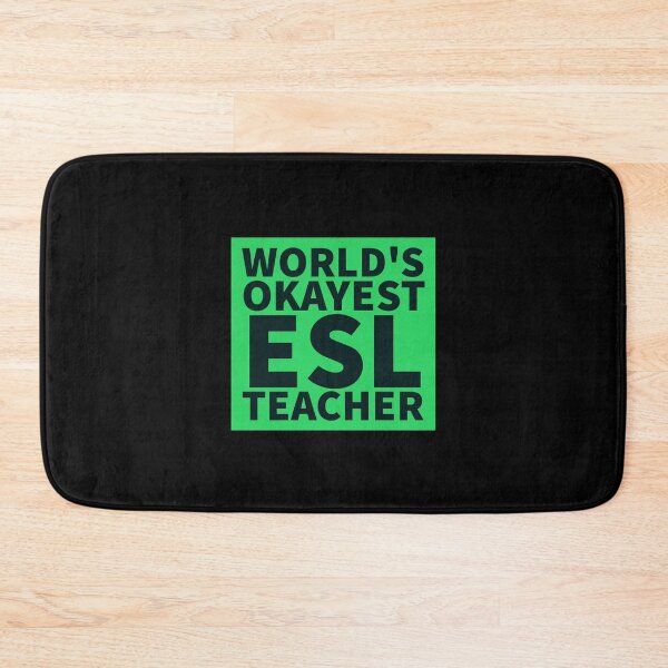 Item preview, World's Okayest ESL Teacher | ELL, ESOL,TESOL,TEFL Teachers designed and sold by The-ItemShop.
