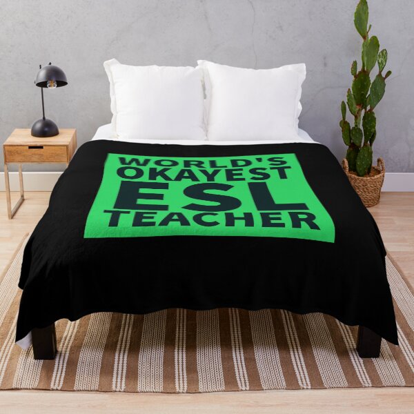 Item preview, World's Okayest ESL Teacher | ELL, ESOL,TESOL,TEFL Teachers designed and sold by The-ItemShop.