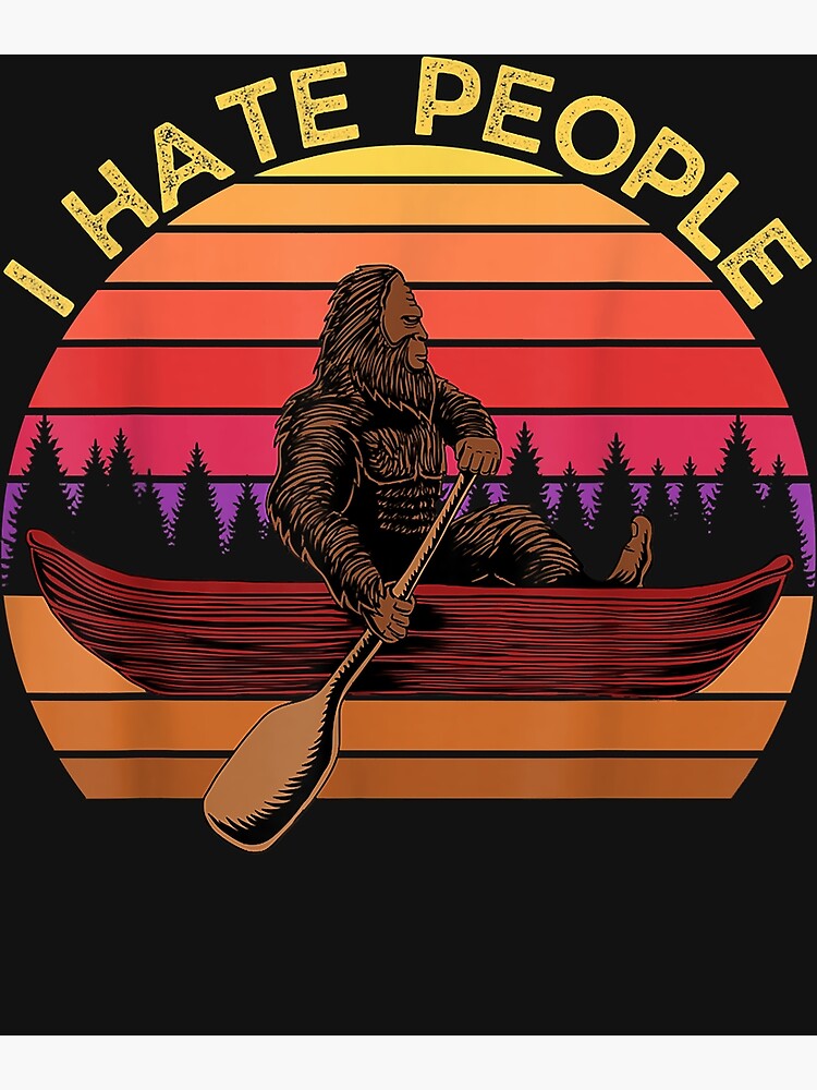 Bigfoot BBQ Grill Crytpid Sasquatch Barbecue Sticker