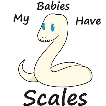Artwork thumbnail, Ball Python - Lucy Sticker by SquareBagel