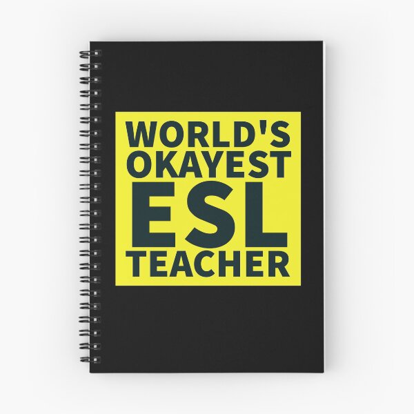 Item preview, World's Okayest ESL Teacher | ELL, ESOL,TESOL,TEFL Teachers designed and sold by The-ItemShop.