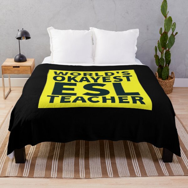 Item preview, World's Okayest ESL Teacher | ELL, ESOL,TESOL,TEFL Teachers designed and sold by The-ItemShop.