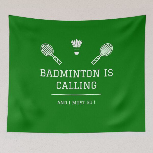Item preview, Badminton Is Calling designed and sold by Pawn Shop JB.