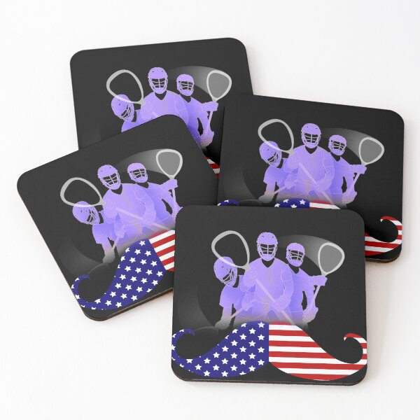 Aperçu de l'œuvre Drapeau américain de la crosse USA créée et vendue par Kiarasboutique.