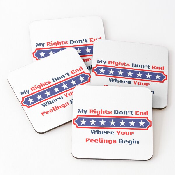 Item preview, My Rights Dont End Where Your Feelings Begin designed and sold by Portishop.