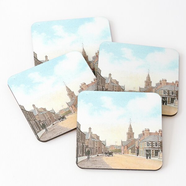 Item preview, Vintage Illustration of Bank Street, Elie, Fife designed and sold by yourscotland.