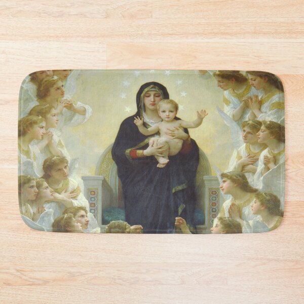 Item preview, William Adolphe Bouguereau - The Virgin with Angels designed and sold by Vivanne-art.