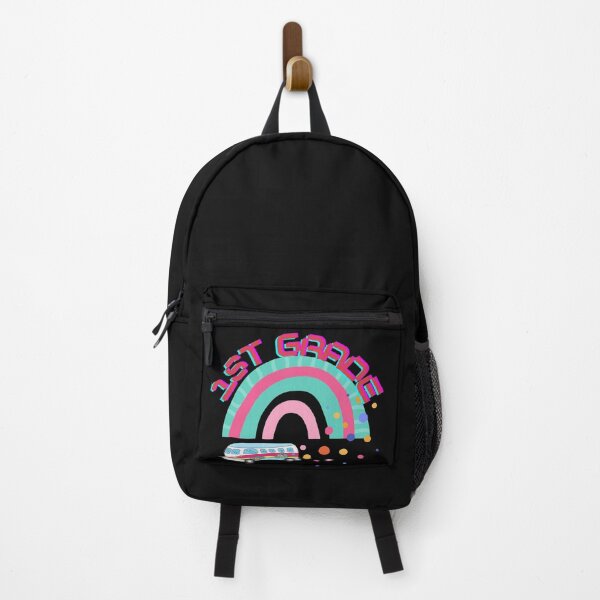 Item preview, First Grade Retro Rainbow Heart shirt designed and sold by richmonkey.