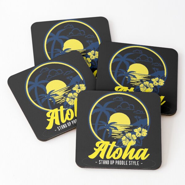 Item preview, Aloha Stand Up Paddle Style - cool Stand Up Paddling designed and sold by JJWilsonTees.