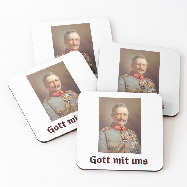 Item preview, Portrait of Kaiser Wilhelm II: "God with us" designed and sold by LeftwingGermany.