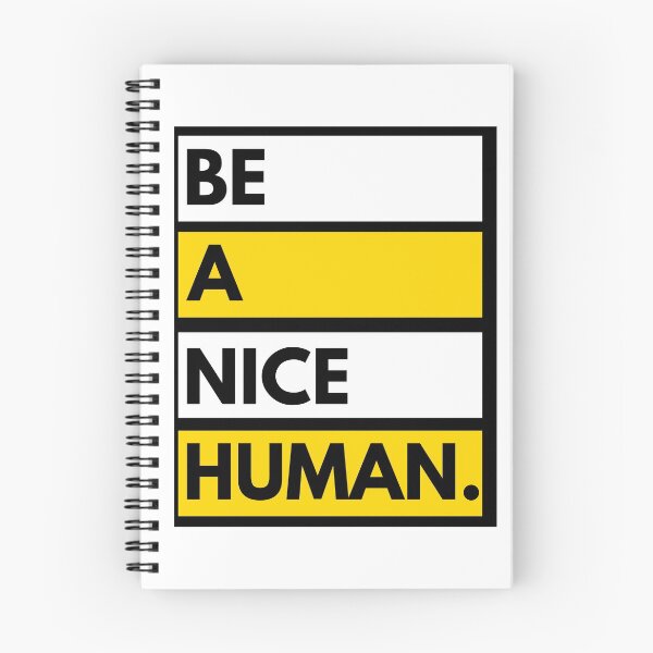 Item preview, BE A NICE HUMAN. designed and sold by YourMateNate.