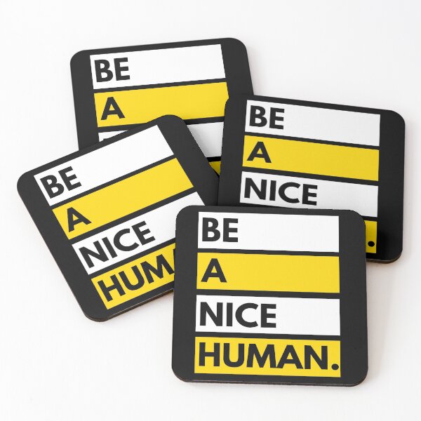 Item preview, BE A NICE HUMAN. designed and sold by YourMateNate.