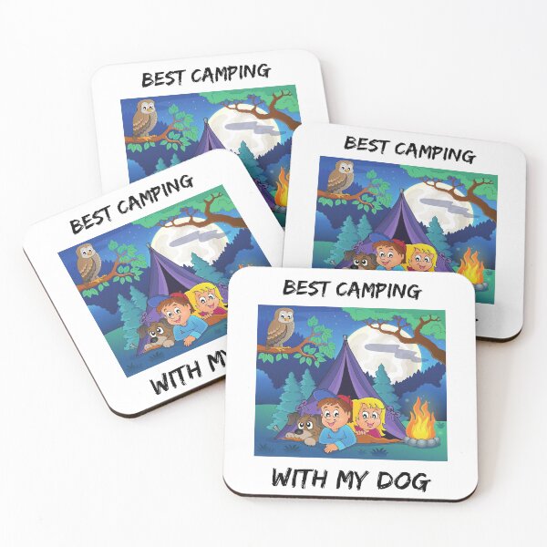 Item preview, Best Camping With My Dog designed and sold by Hab2.