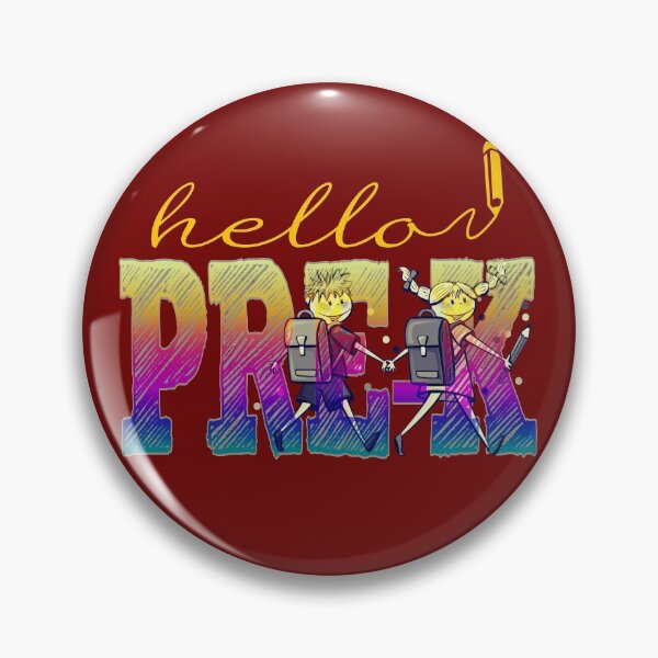 Item preview, Hello Pre K Grade Teacher Gift Kids Gift designed and sold by hanlynstyle.