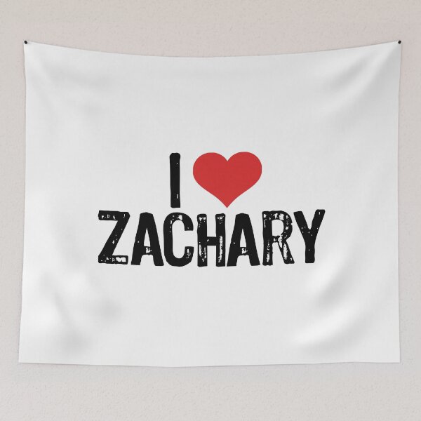Item preview, I Love Zachary designed and sold by The "I Love Everything" Shop.