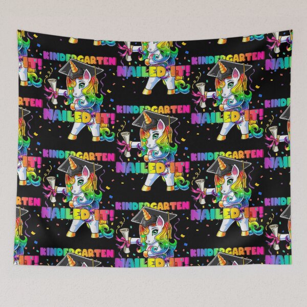 Item preview, Flossing Unicorn Kindergarten Graduation Cap Gift designed and sold by Roman Beyer.