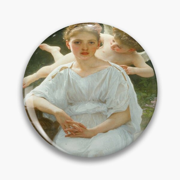 Item preview, William Adolphe Bouguereau - Whisperings of Love designed and sold by Vivanne-art.