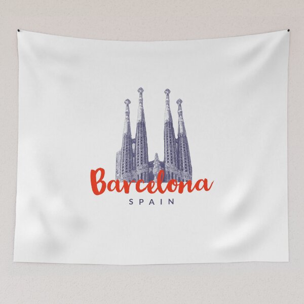 Item preview, BARCELONA TOP SAGRADA FAMILIA BARCELONA SPAIN EUROPE CITY designed and sold by Tropical Blood.