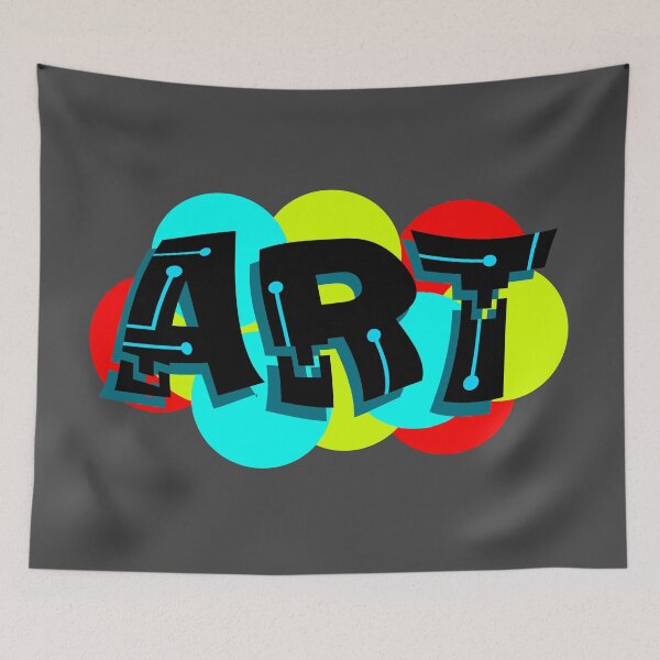 Item preview, Colorful modern graffiti art design designed and sold by KheinJohn.