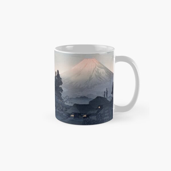 Item preview, Japanese Mount Fuji 1932 artwork by Hiroaki Takahashi. Your new favourite mug with captivating views in this iconic japanese masterpiece. designed and sold by Barb  Hamilton ⭐⭐⭐⭐⭐.
